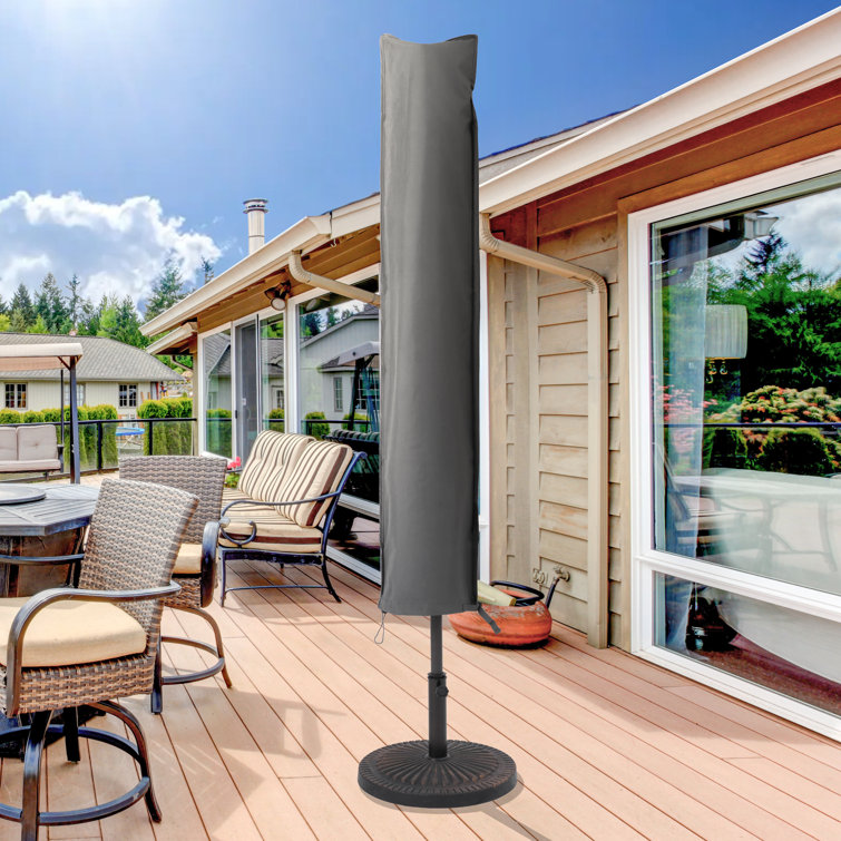 Arlmont & Co. Water Resistant Patio Umbrella Cover & Reviews Wayfair